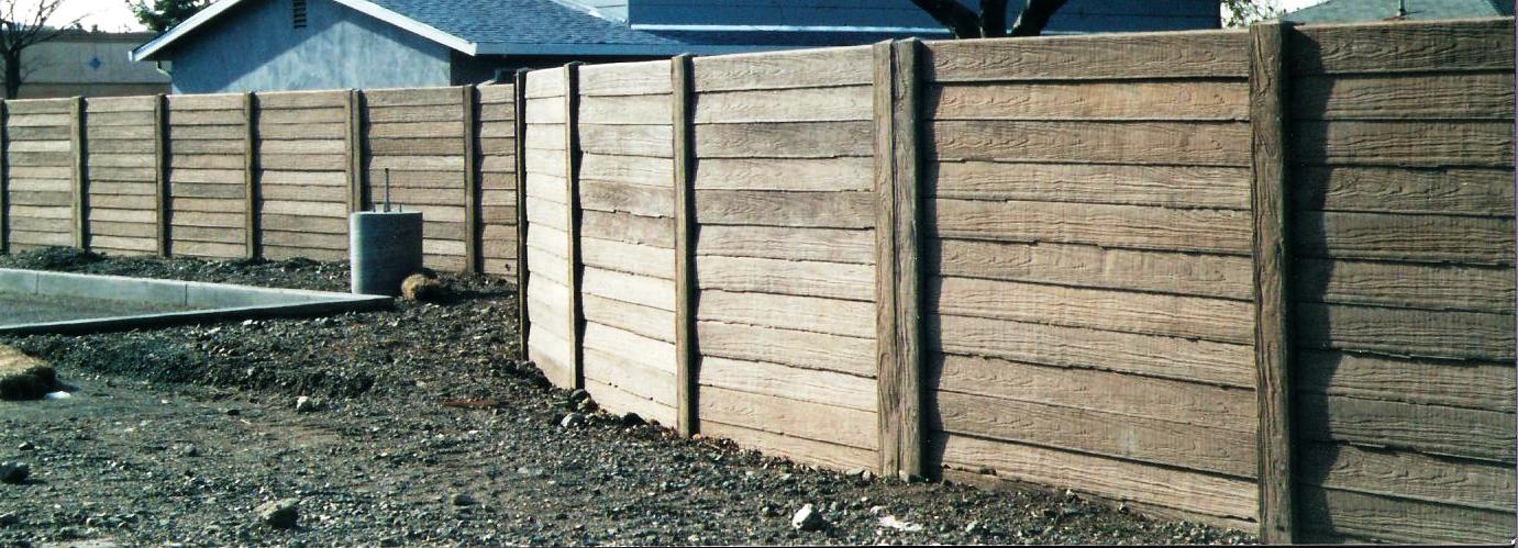 precast concrete walls, precast concrete fences